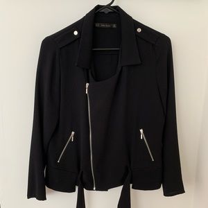Zara lightweight motorcycle jacket/blazer